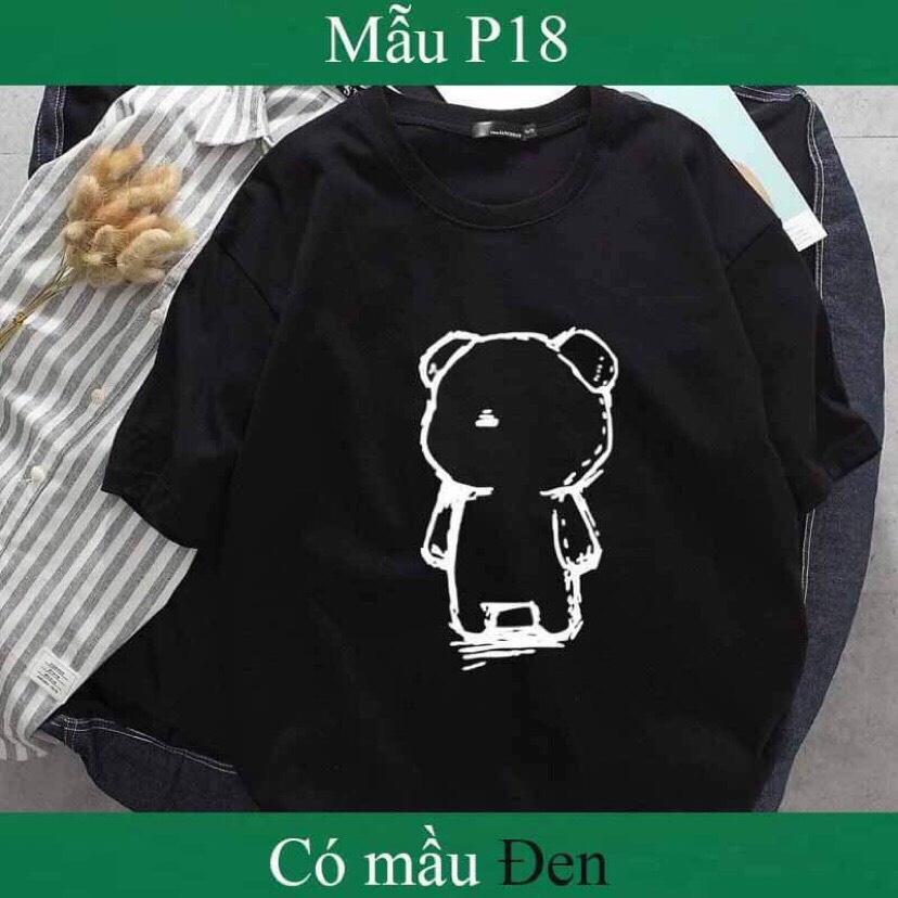 Áo thun tay lỡ nam nữ, áo phông unisex form rộng chất cotton mát mịn thấm hút mồ hôi in hình