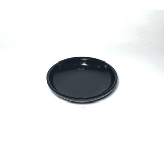 Đĩa chấm phíp đen Song Long 2841, Đĩa phíp nhựa đựng tương ớt, nước chấm,....