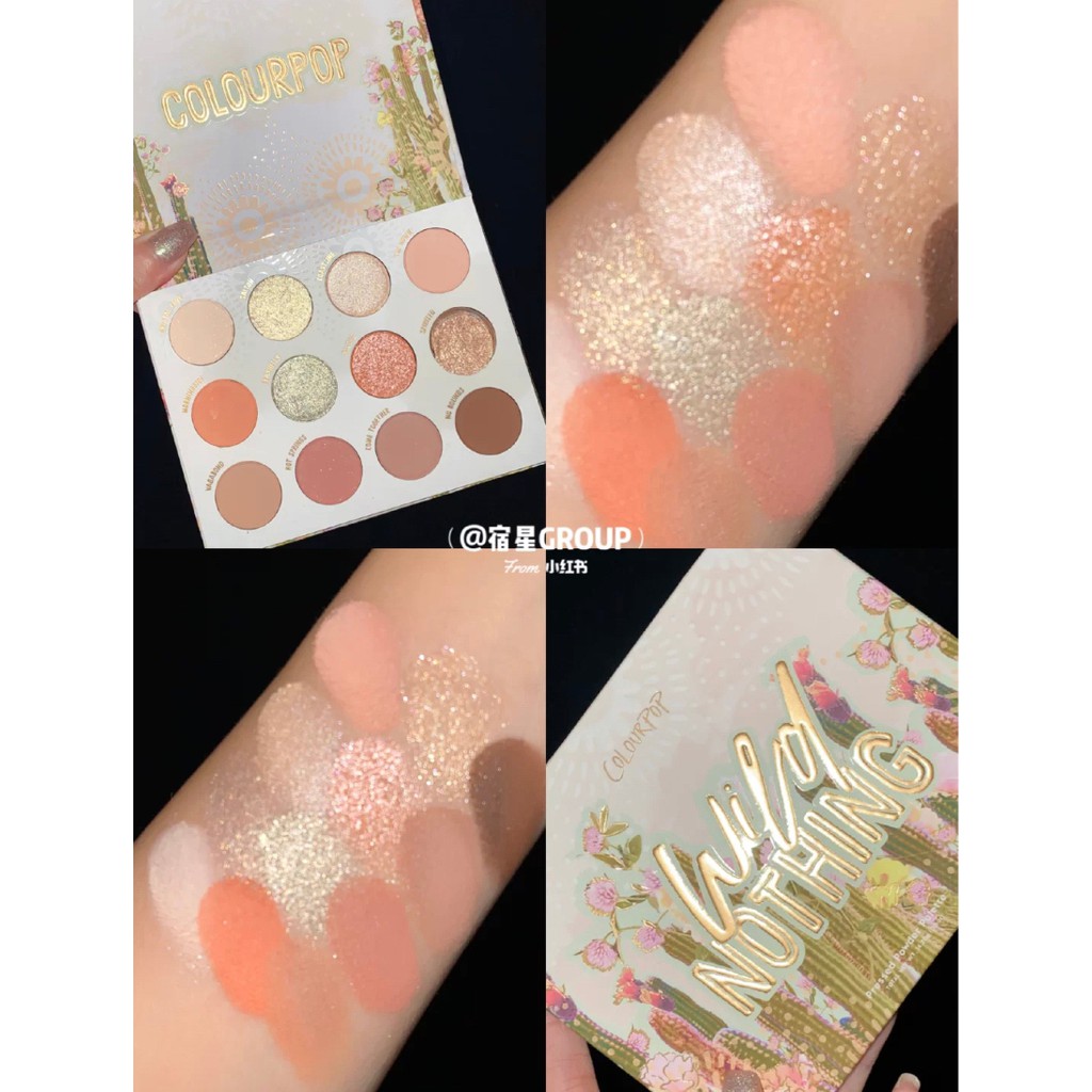 COLOURPOP - Bảng phấn mắt Wild Nothing