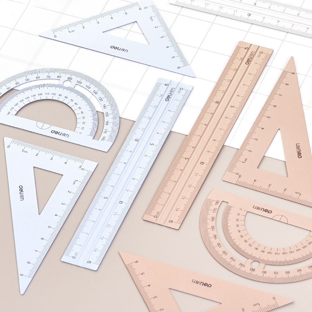 Thước tam giác bằng nhôm đa năng ELEGANT81