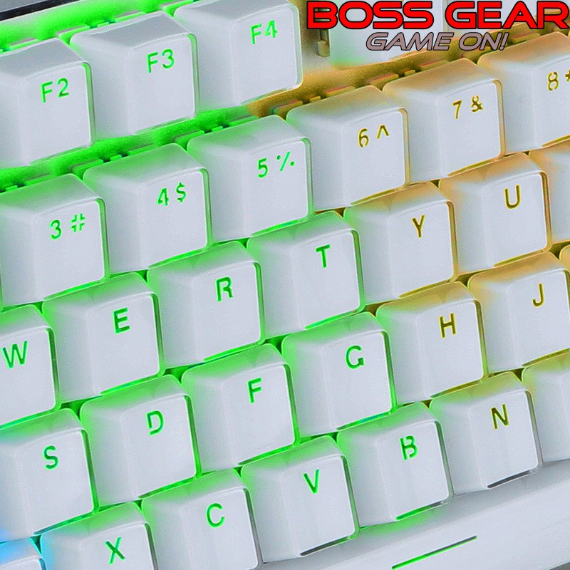 [Mã SKAMSALE03 giảm 10% đơn 200k] Bộ keycap Crystal Double Shot ( 104 phím ) Bộ Nút Phím Cơ Bọc Nhựa Trong Suốt