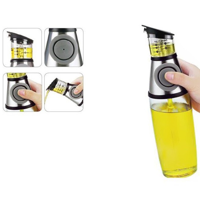 Chai Gia Vị Kitchen Gift 500ml - Lọ Đựng Dầu Ăn Đa Năng | BigBuy360 - bigbuy360.vn