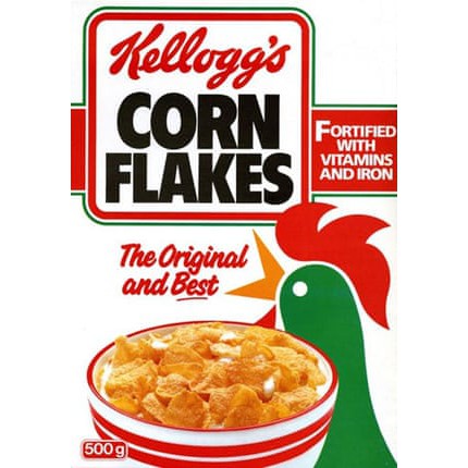 Bánh/Ngũ cốc ăn sáng Kellogg’s Corn Flake (Bắp) - Hộp 150/275/500g