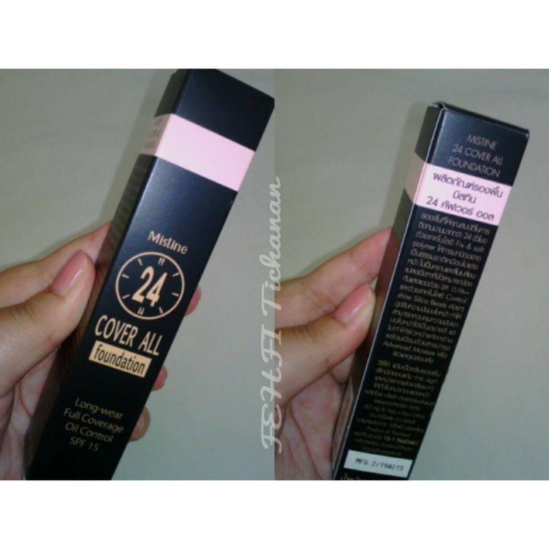 Kem nền che khuyết điểm Mistine Cover All Thái Lan (25g) | BigBuy360 - bigbuy360.vn