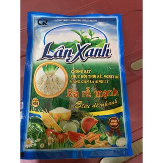 Phân bón rễ cao cấp Lân xanh gói 40gam