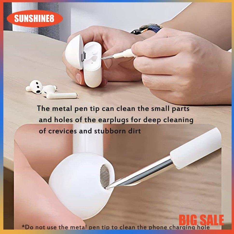 【SUN】Keyboard Cleaning Brush Set 5 In 1 Multi-fuction Computer Cleaning Tools