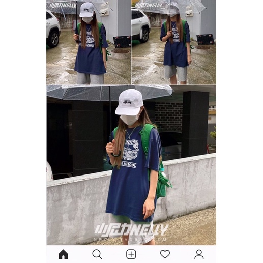 Áo phông nelly heybig sale (có sẵn) asl outdoor school