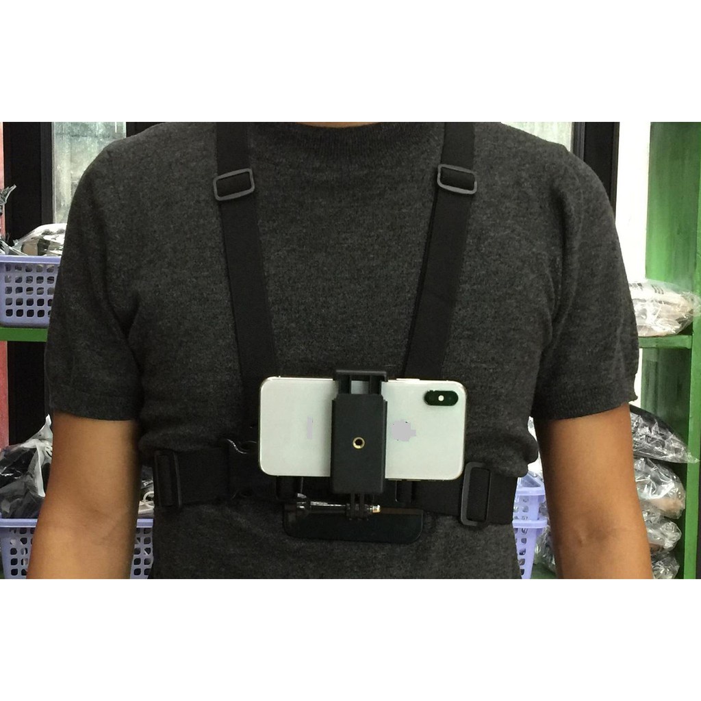 GIÁ SỈ - Dây Đeo Ngực Dùng Cho Điện Thoại và Camera Hành Trình Đều Được Quay Phim Độc Đáo