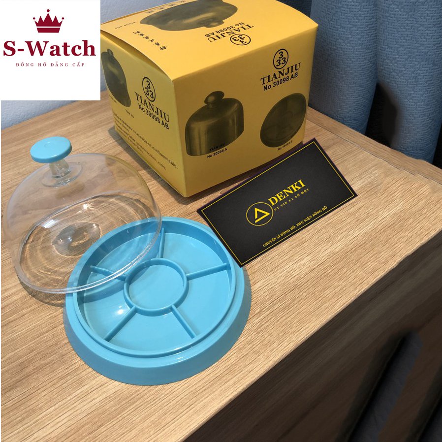 Hộp che chụp đựng và bảo vệ linh kiện đồng hồ chuyên dụng khi sửa chữa