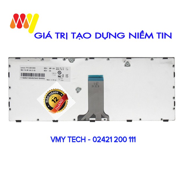 BÀN PHÍM LAPTOP LENOVO G40 G40-30 G40-45 G40-70 G40-75 G40-80 IdeaPad B40 B40-30 B40-70 B40-80U Z40 CAO CẤP