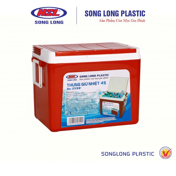 Thùng đá , giữ nhiệt- Song Long- Thùng 45l