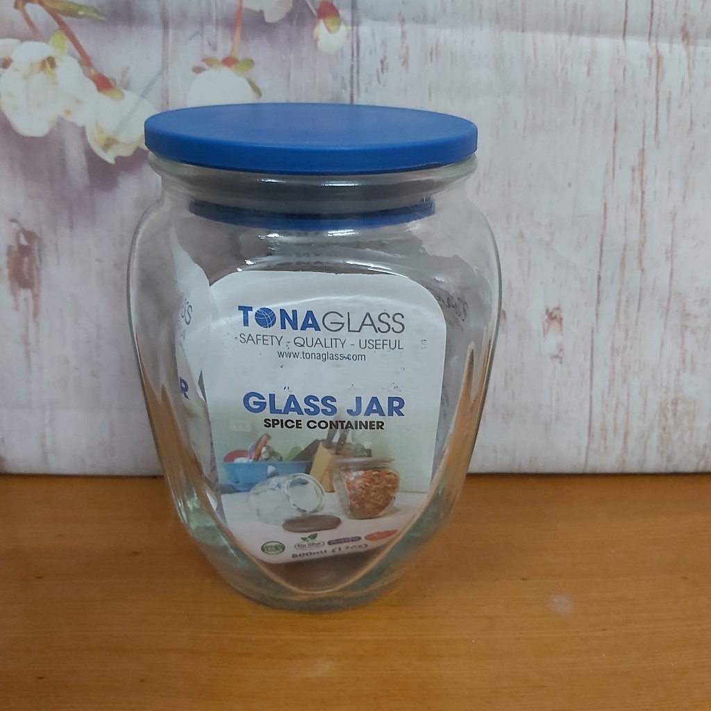 Hũ thủy tinh nắp nhựa Tona Glass dung tích 500ml