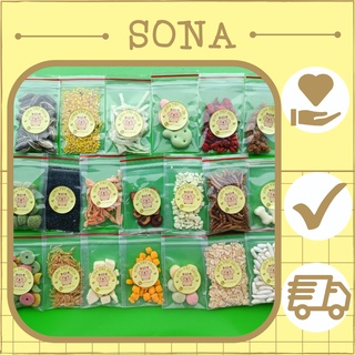 Thức ăn dặm siêu dinh dưỡng gồm 20 loại đa dạng dành cho Hamster gói nhỏ dùng thử