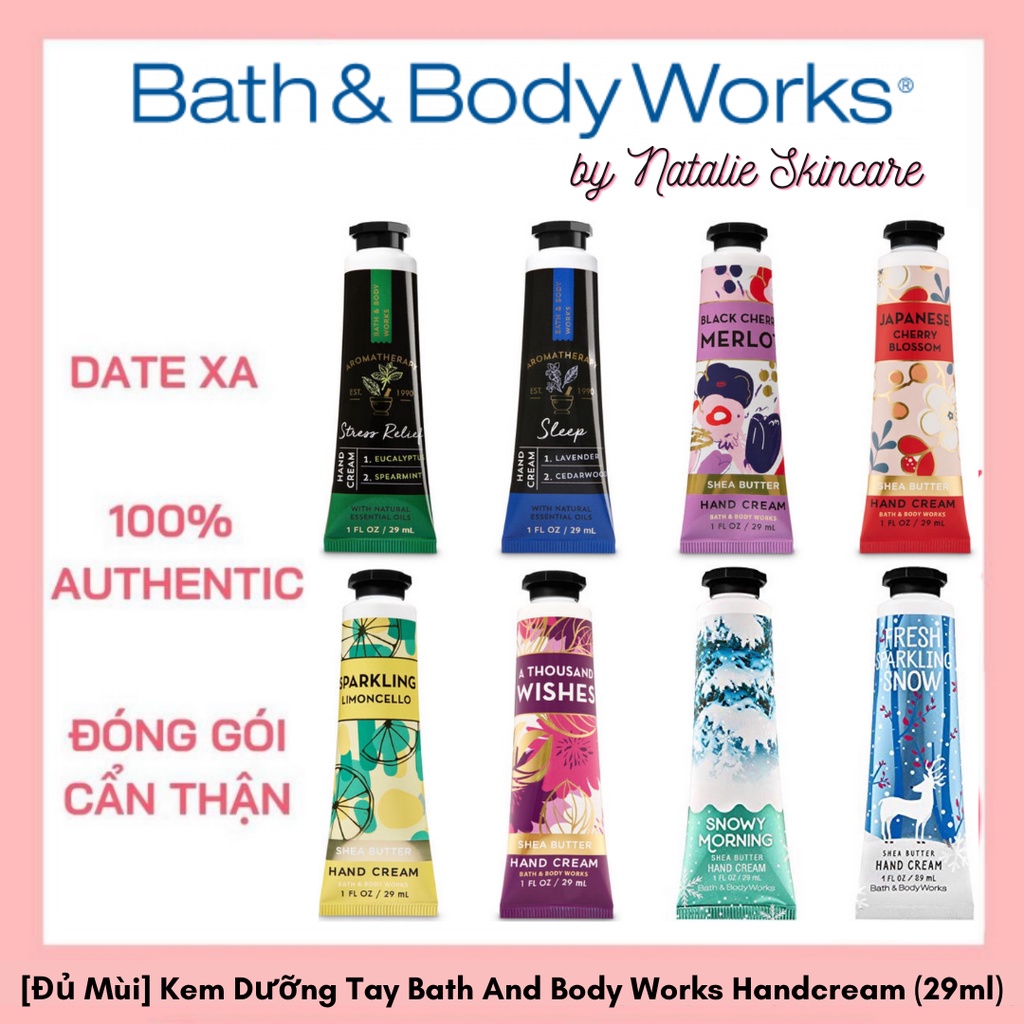 Kem Dưỡng Tay Bath and Body Works Handcream 29ml