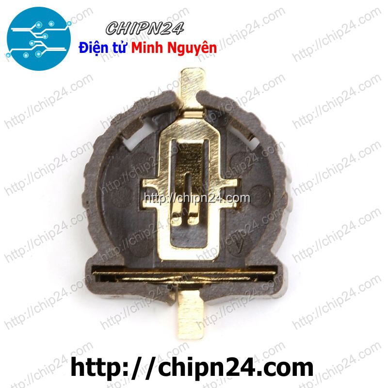 [2 CÁI] (F26) Đế pin CR1220 SMD Dán