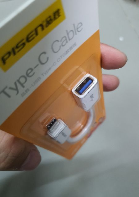 Cáp OTG Type C Pisen MU11 15cm