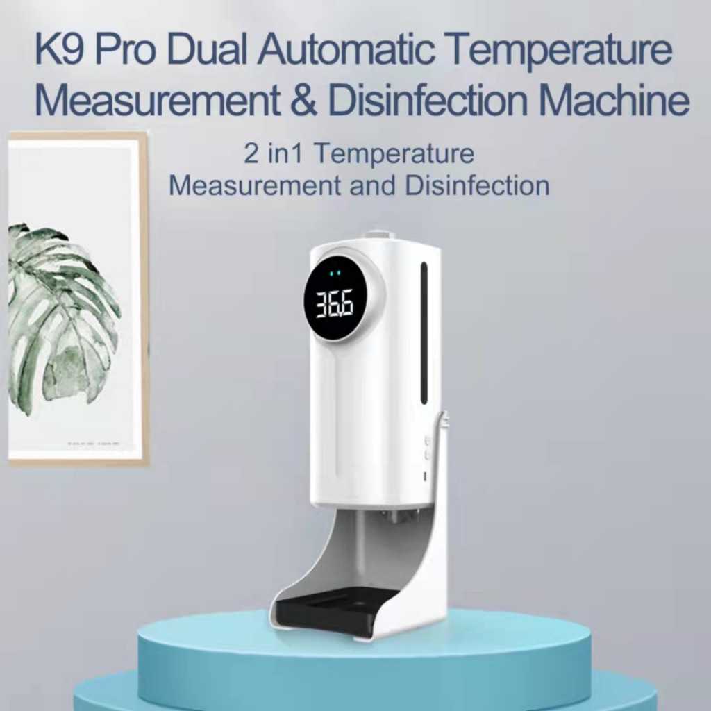 Máy rửa tay tích hợp đo thân nhiệt K9 Pro Dual CÓ TIẾNG VIỆT