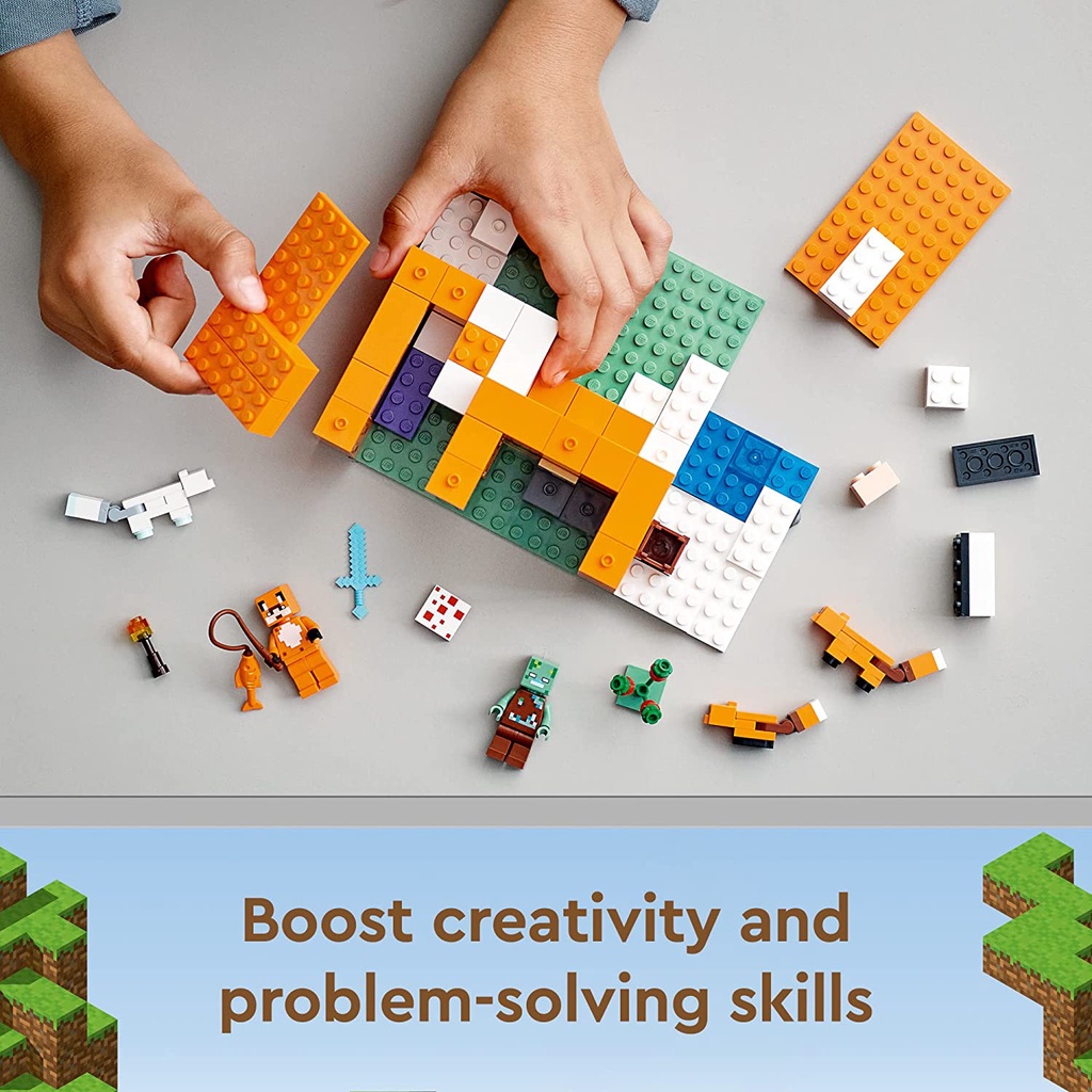 Đồ chơi LEGO Minecraft Nhà Cáo 21178-193 chi tiết