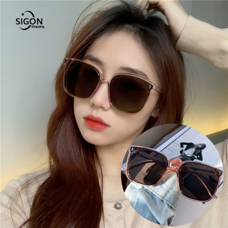 Kính Mát Gọng Tròn Chống Tia Cực Tím Thời Trang