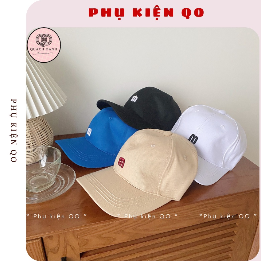 Mũ Lưỡi Trai Chuẩn Phom Thêu Họa Tiết CAP04