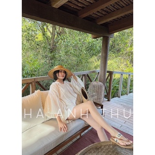 [ HA ANH THU ] Set Áo Xốp Quần Short