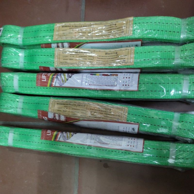cáp vải cẩu hàng dài 4m chịu tải 2 tấn