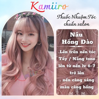 Thuốc nhuộm tóc NÂU HỒNG ĐÀO