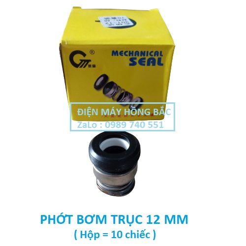 50 phớt bơm lỗ trục 12mm  - 05 hộp phớt bơm 370w vàng 301-12