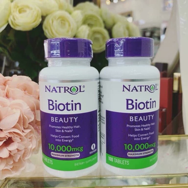 VIÊN UỐNG DA, TÓC MÓNG BIOTIN 1000MCG (ÚC)