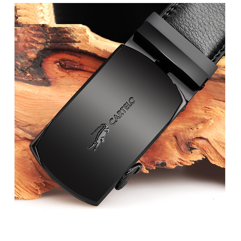 Thắt Lưng Nam Da bò nguyên tấm Cá Tính Khóa Đồng Đúc Nguyên Khối – TL1008