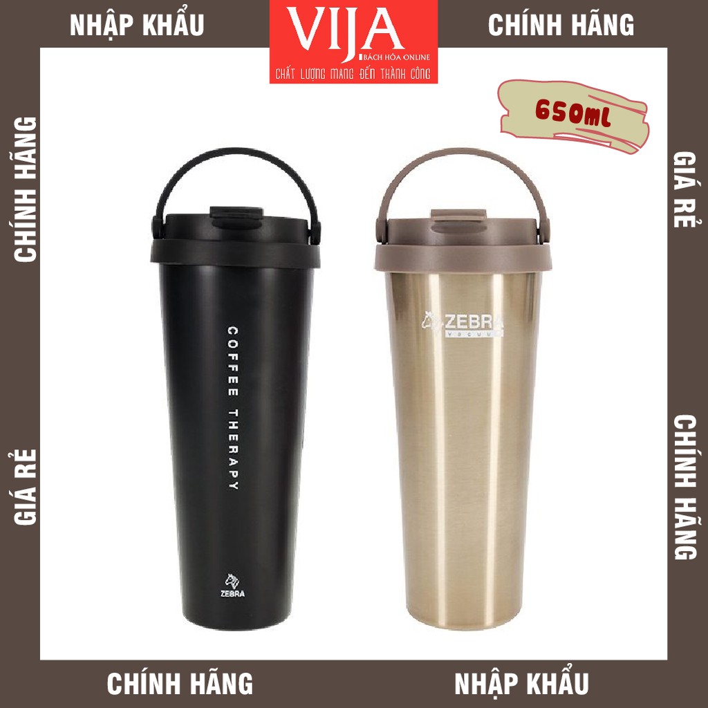 Bình Giữ Nhiệt Zebra Cappuccino 650Ml