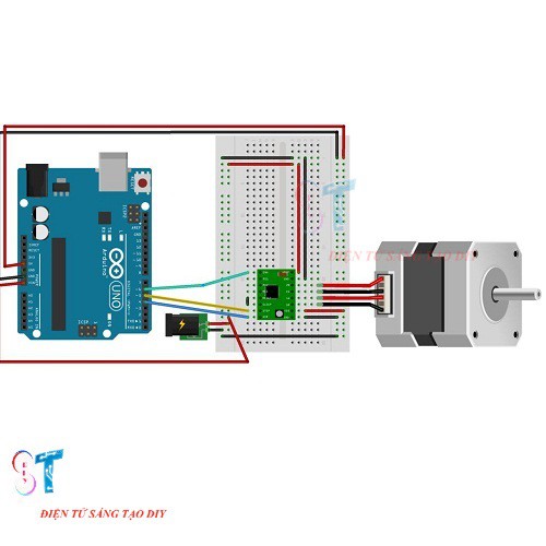 MẠCH ĐIỀU KHIỂN ĐỘNG CƠ BƯỚC A4988