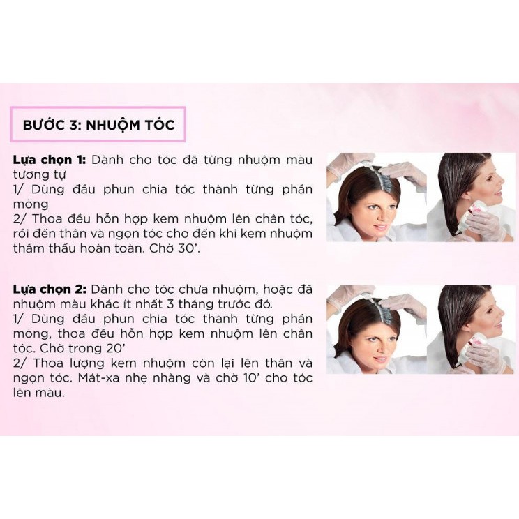 Thuốc nhuộm tóc #3 Loreal Excellence Creme  100% chính hãng, vov cung cấp & bảo trợ.