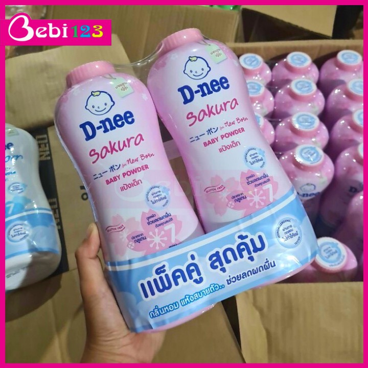 Phấn thơm Dnee Thái Lan 380gram cho bé