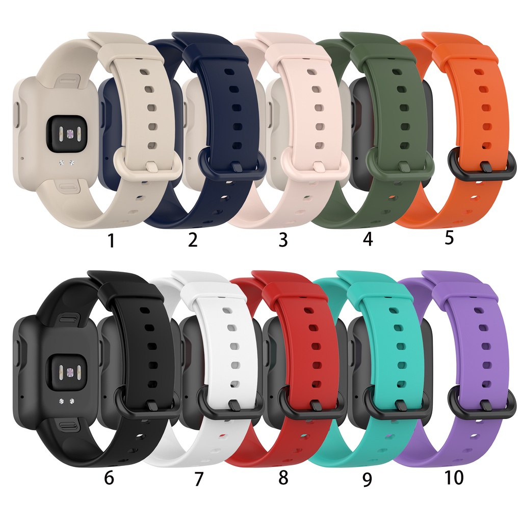Dây đeo silicon thay thế cho đồng hồ thông minh Xiaomi Mi Watch Lite Redmi
