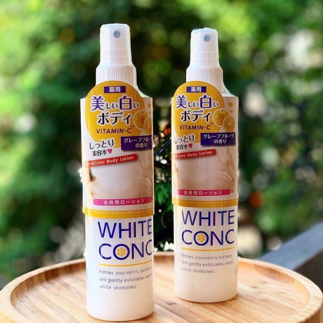 Xịt Dưỡng WHITE CONC Body Lotion Sáng Da Toàn Thân 245ml