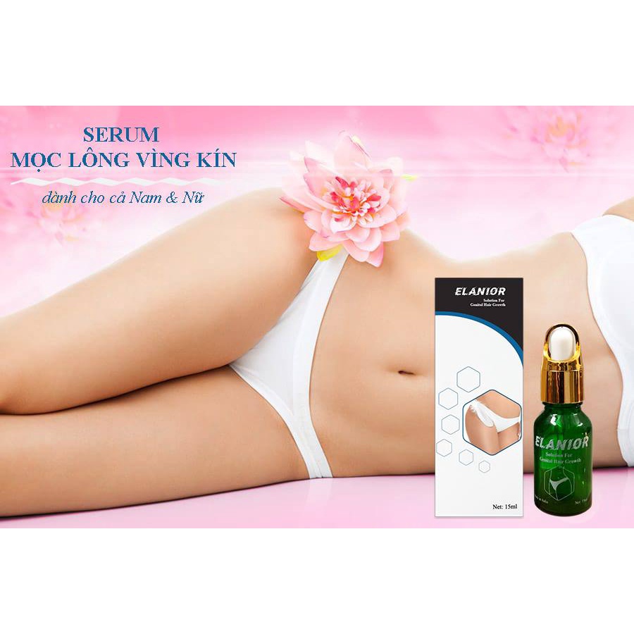 Serum Mọc Lông Vùng Kín Elanior Italia - Che tên sản phẩm khi giao
