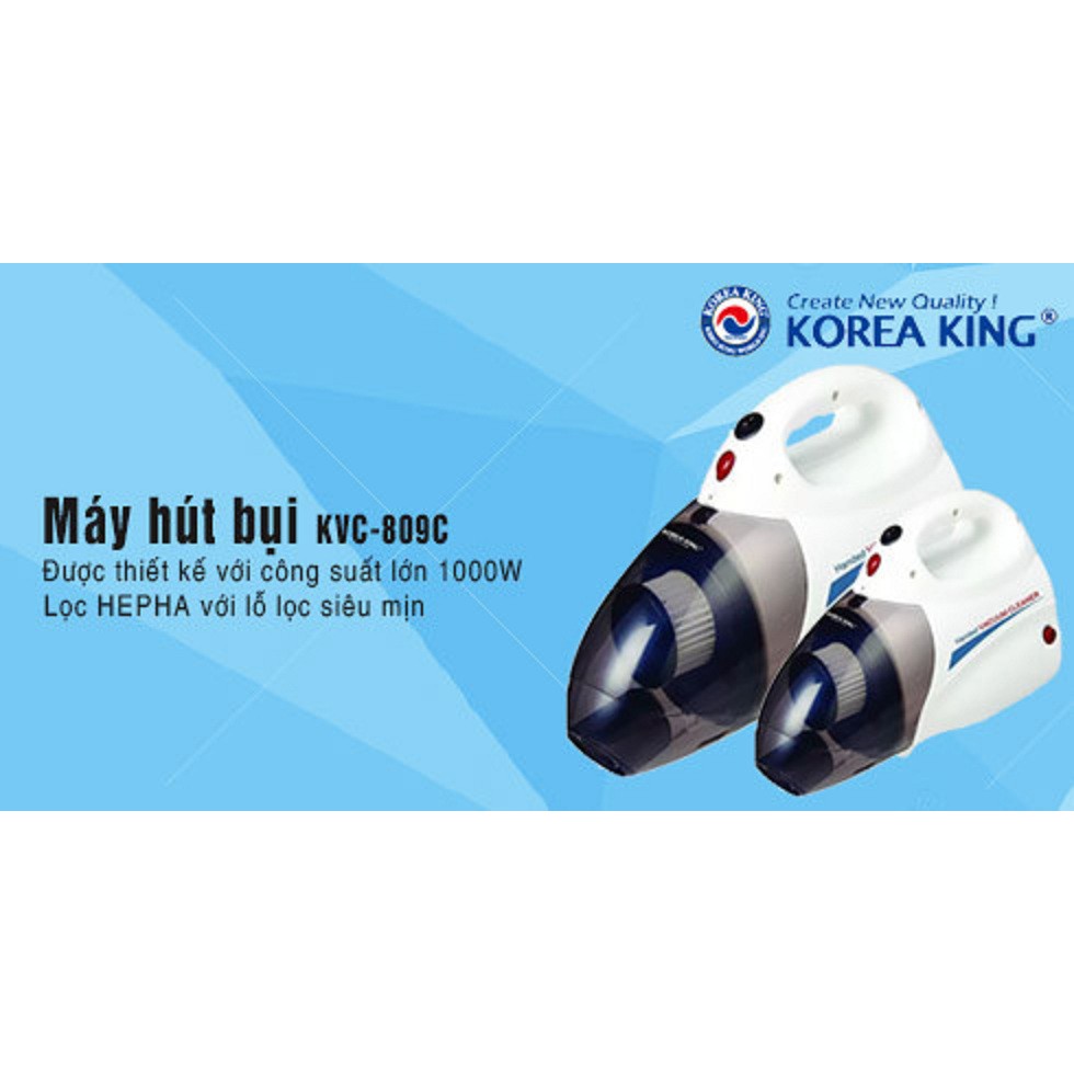 Máy hút bụi cầm tay Korea Kinh KVC-809C- chính hãng