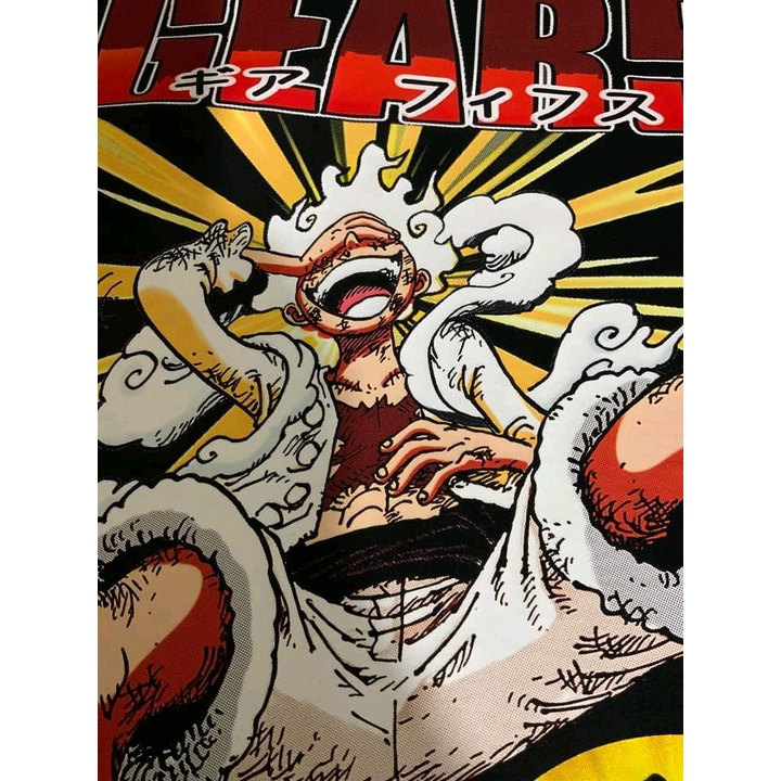 Áo One Piece Luffy Gear 5, Áo Anime Đảo Hải Tặc siêu chất, giá tốt nhất