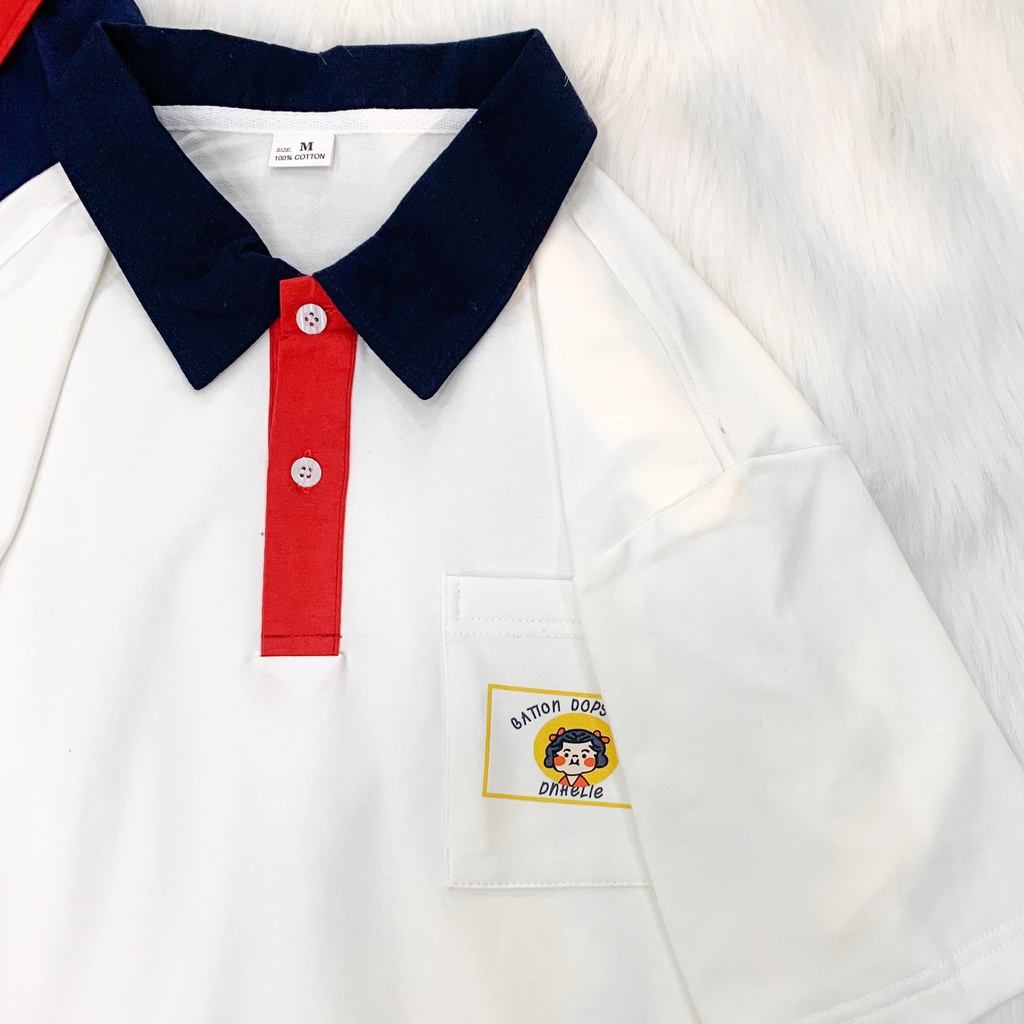Áo Polo Nam Nữ Travel Phong Cách Ulzzang - Tuni Store