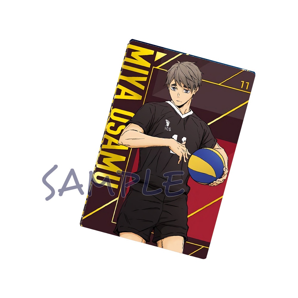 M4 Ảnh thẻ in hình HAIKYUU!! Vua Bóng Chuyền card bo góc viền 5*8cm anime chibi sưu tầm độc đáo