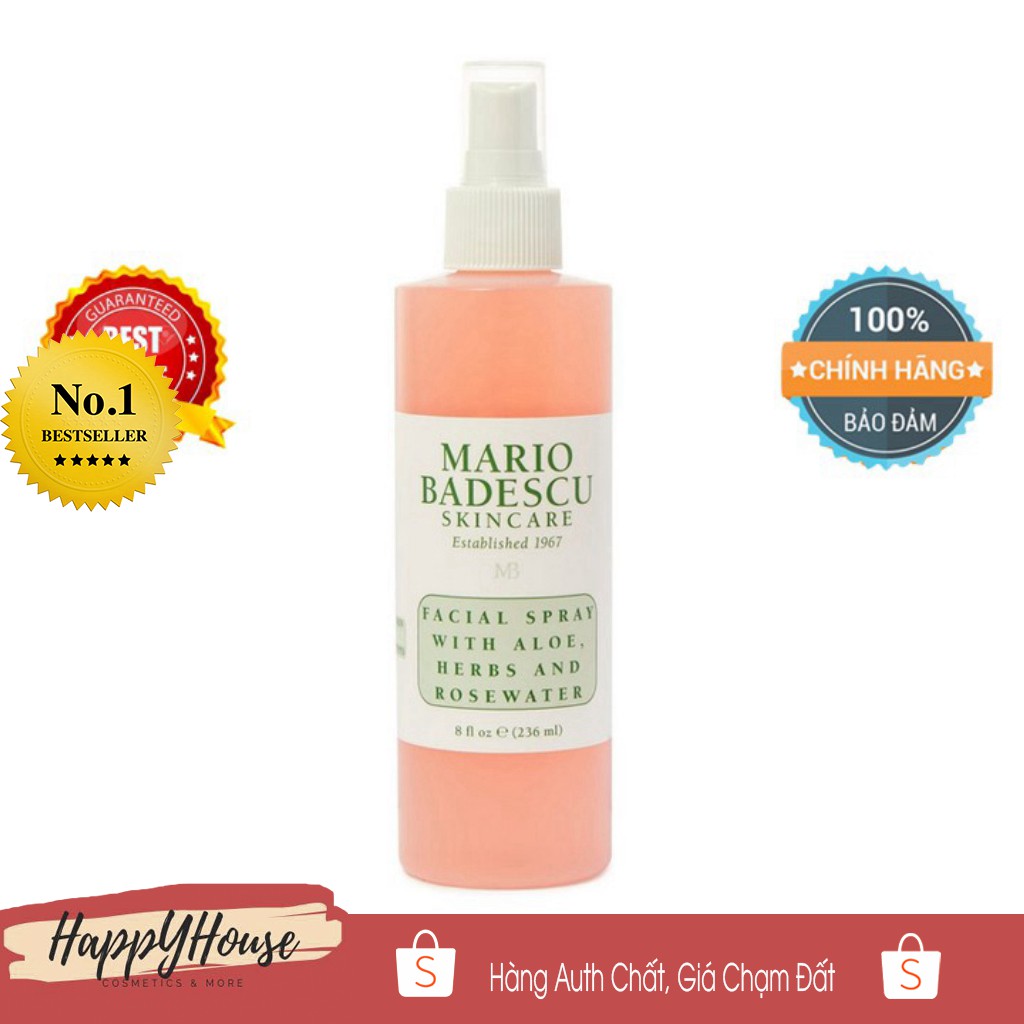 Nước Hoa Hồng Mario Badescu Facial Spray