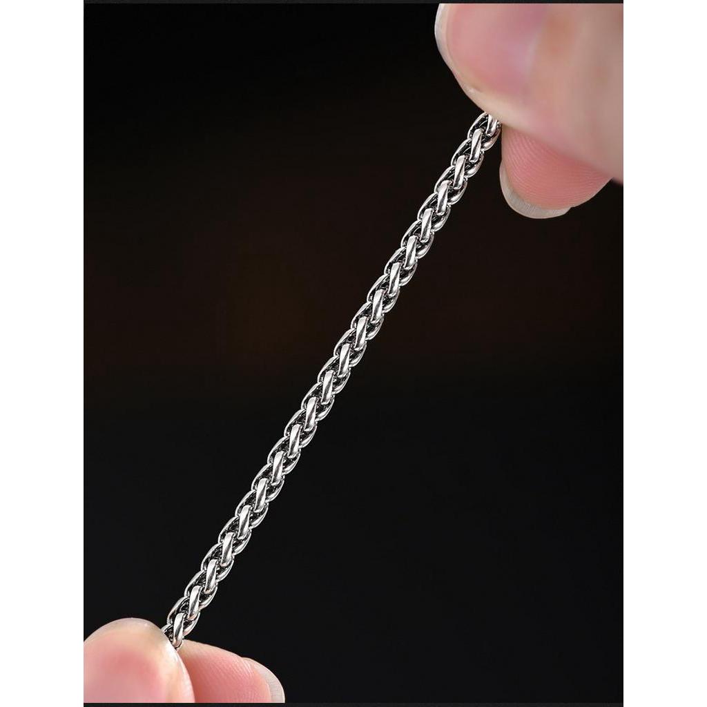 Vòng Tay Thép Titan Phong Cách Hip Hop Cá Tính Cho Cặp Đôi