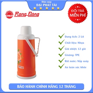 Phích nước Rạng Đông 2 Lít RD 2035N3 ( màu ngẫu nhiên)