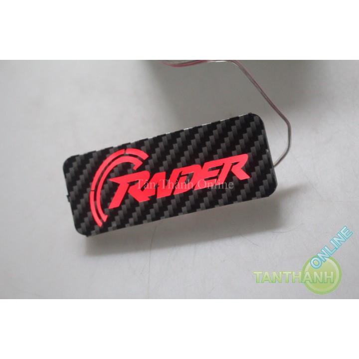 Mắt mèo dè sau kiểu đèn led chữ Raider