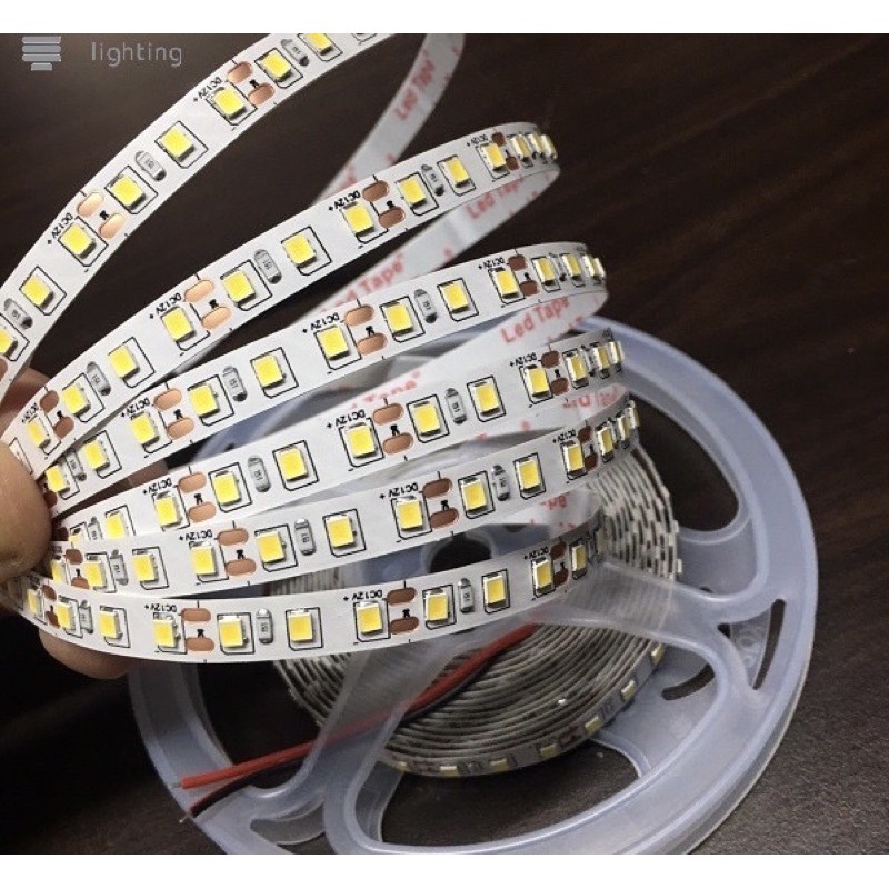 led dây 12v 5050 120 led smd 1m giá rẻ loại tốt chuyên dán thanh nhôm lắp tủ bếp, kệ trưng bày