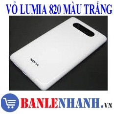 VỎ LUMIA 820 MÀU TRẮNG	 [VỎ ZIN, XỊN]