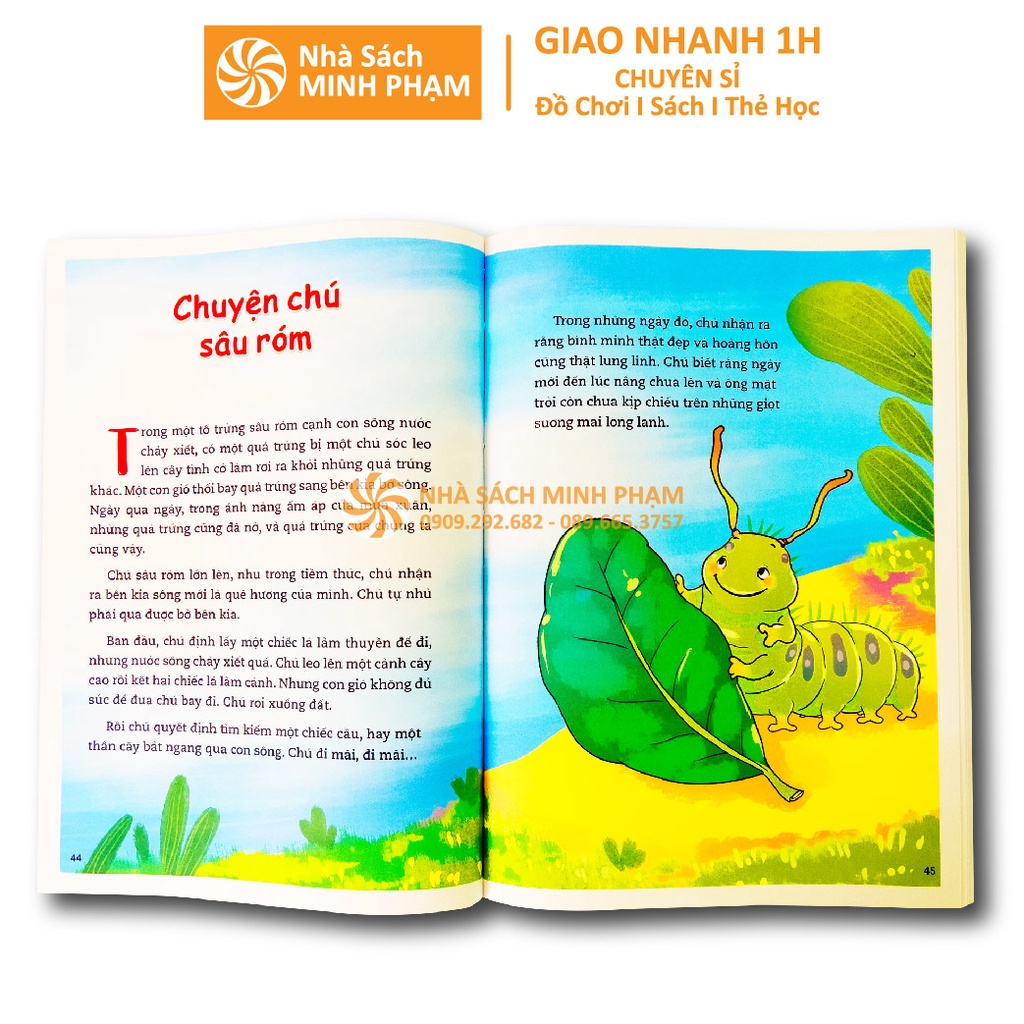 Sách - Truyện đọc cho bé trước giờ đi ngủ phát triển tư duy ngôn ngữ nuôi dưỡng tính cách cho bé