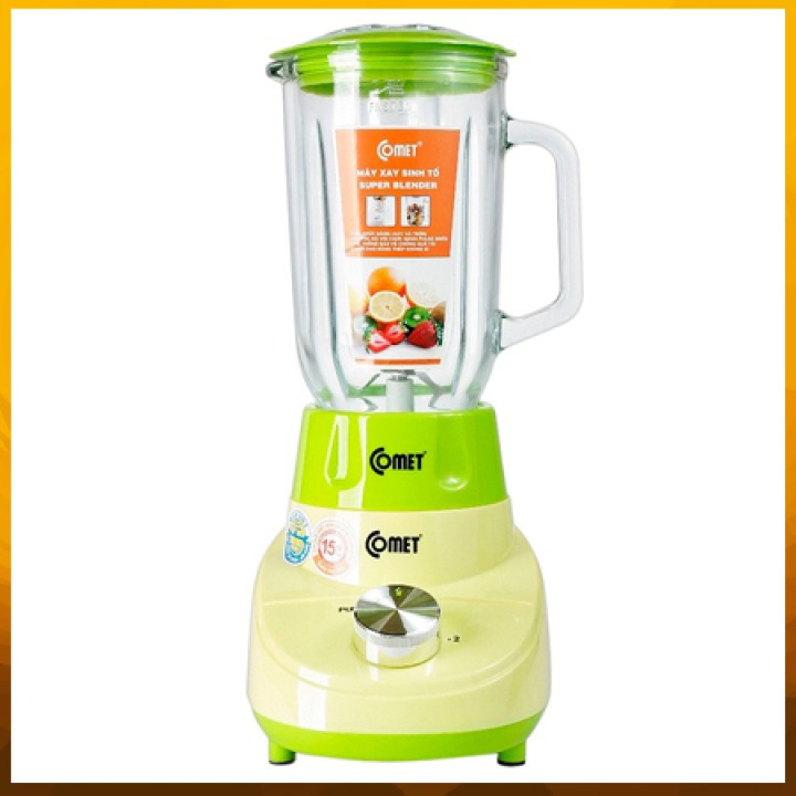 Máy Xay Sinh Tố, Máy Ép Hoa Quả, Xay Sinh Tố 3 Cối 1.25L COMET CM9978