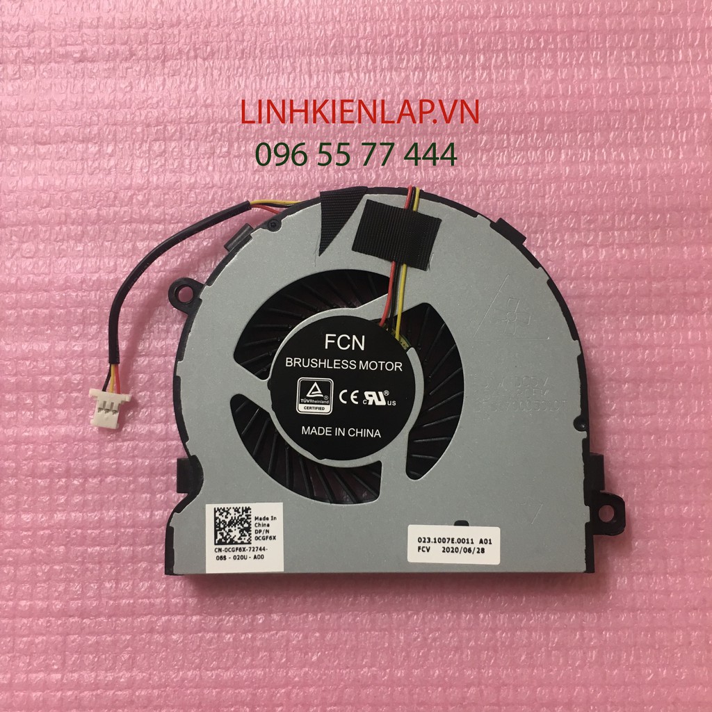 Quạt laptop dell inspiron 14 15 3567 3467 3468 3568 3576 3578 3476 3478 cpu fan